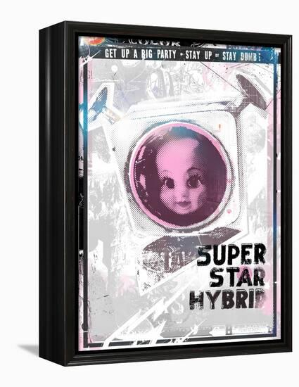 Super Star Hybrid, 2016 (Collage on Canvas)-Teis Albers-Framed Premier Image Canvas