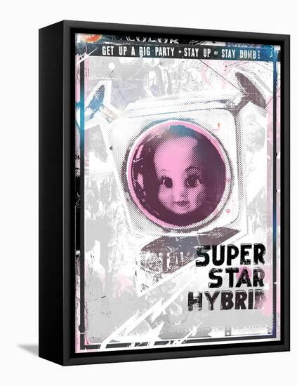 Super Star Hybrid, 2016 (Collage on Canvas)-Teis Albers-Framed Premier Image Canvas