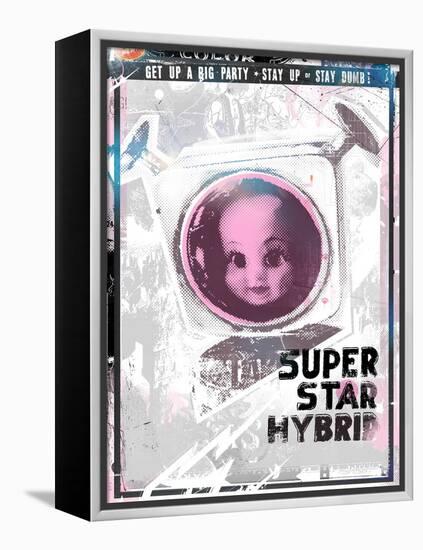 Super Star Hybrid, 2016 (Collage on Canvas)-Teis Albers-Framed Premier Image Canvas