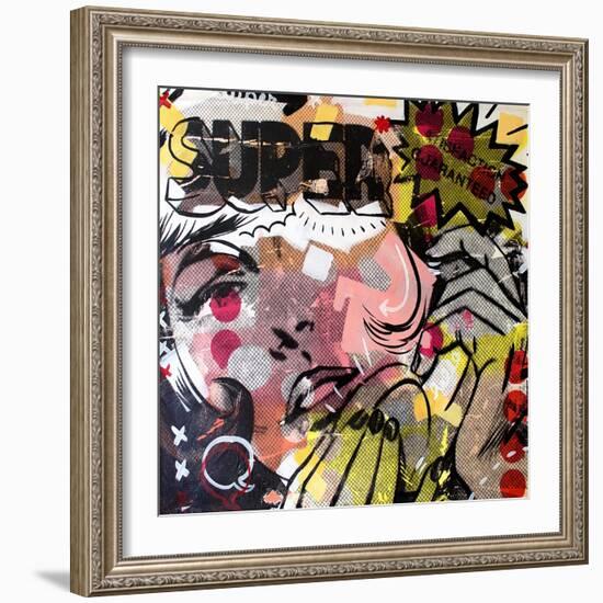 Super!-Dan Monteavaro-Framed Giclee Print