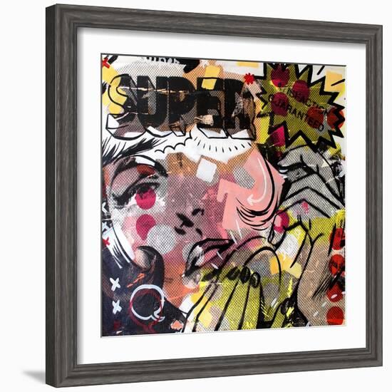 Super!-Dan Monteavaro-Framed Giclee Print