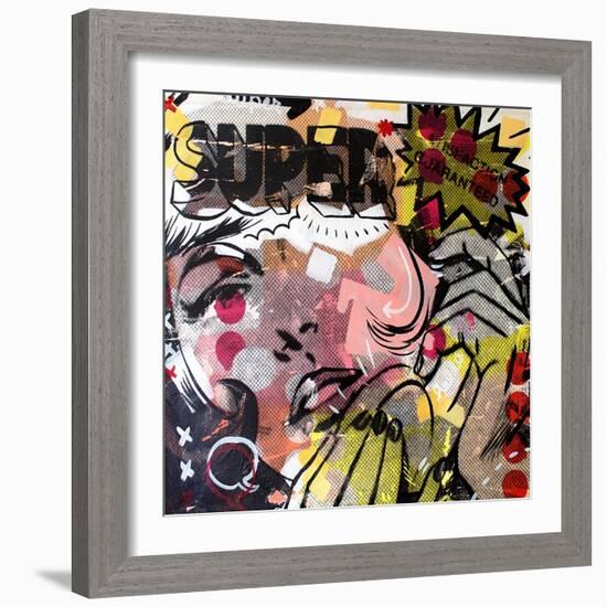 Super!-Dan Monteavaro-Framed Giclee Print