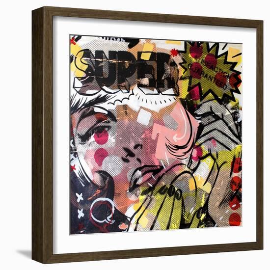 Super!-Dan Monteavaro-Framed Giclee Print