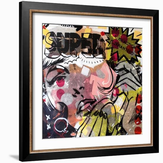 Super!-Dan Monteavaro-Framed Giclee Print