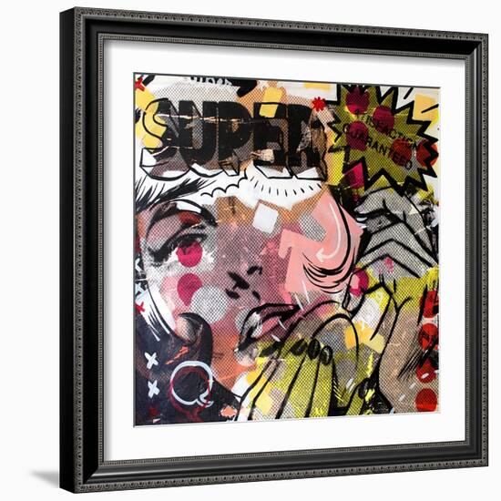 Super!-Dan Monteavaro-Framed Giclee Print