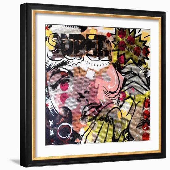 Super!-Dan Monteavaro-Framed Giclee Print