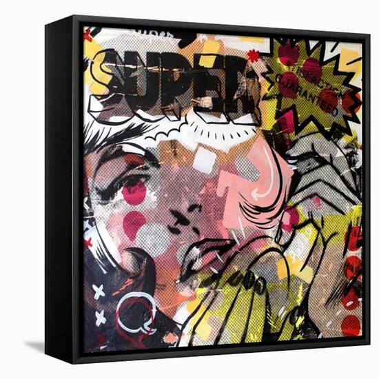 Super!-Dan Monteavaro-Framed Premier Image Canvas