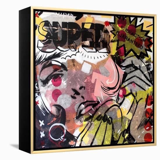 Super!-Dan Monteavaro-Framed Premier Image Canvas