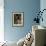Superb Fairy-Wren or Blue Wren., Australia-Charles Sleicher-Framed Photographic Print displayed on a wall