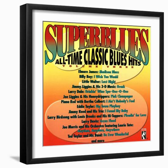 Superblues All-Time Classic Blues-null-Framed Art Print