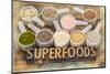 Superfoods Word-PixelsAway-Mounted Photographic Print