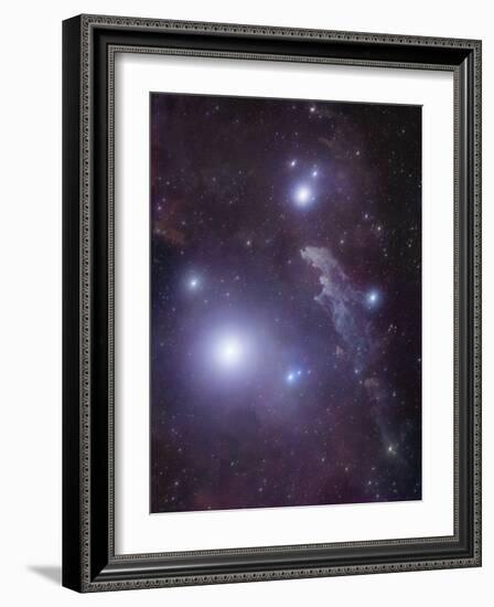 Supergiant Rigel and IC 2118 in Eridanus, Cederblad 41, the Witch Head Nebula-Stocktrek Images-Framed Photographic Print