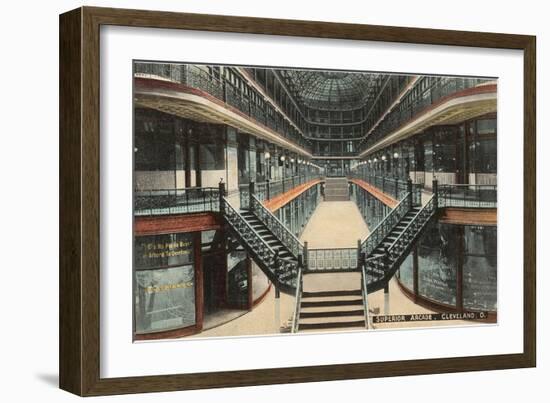 Superior Arcade, Cleveland, Ohio-null-Framed Art Print