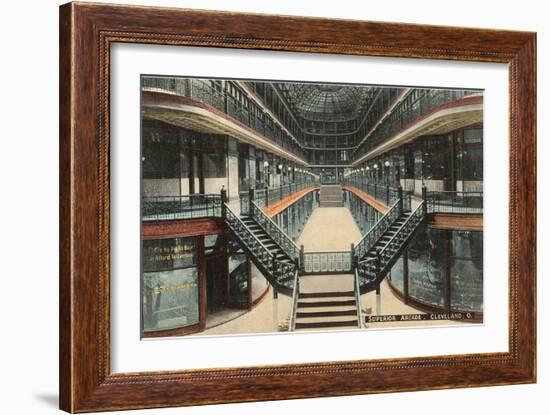 Superior Arcade, Cleveland, Ohio-null-Framed Art Print