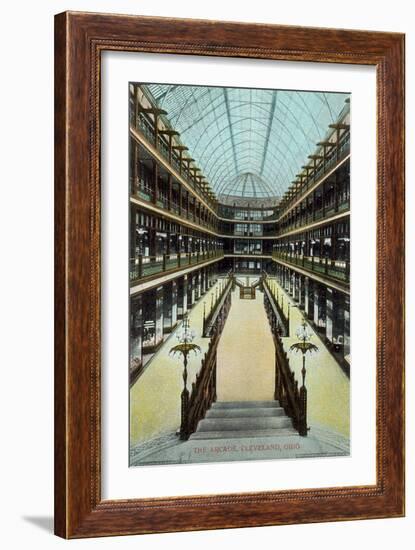 Superior Arcade, Cleveland-null-Framed Art Print