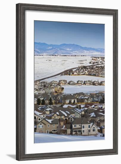 Superior, Greater Denver Suburban Development, Colorado, USA-Walter Bibikow-Framed Photographic Print