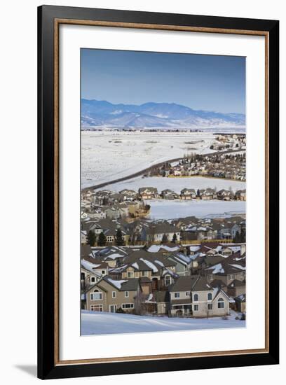 Superior, Greater Denver Suburban Development, Colorado, USA-Walter Bibikow-Framed Photographic Print