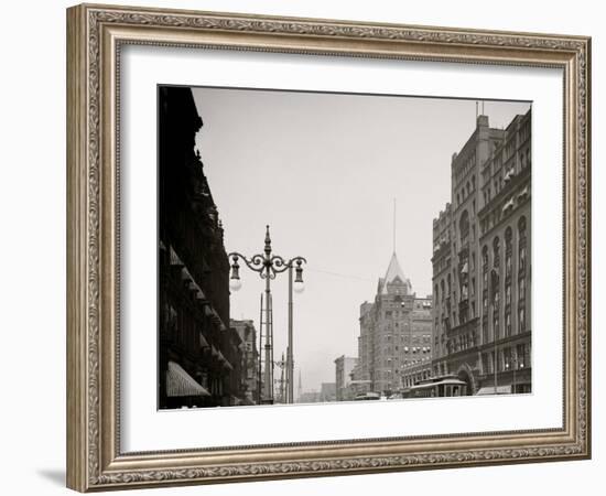 Superior Street I.E. Avenue, Cleveland, Ohio-null-Framed Photo