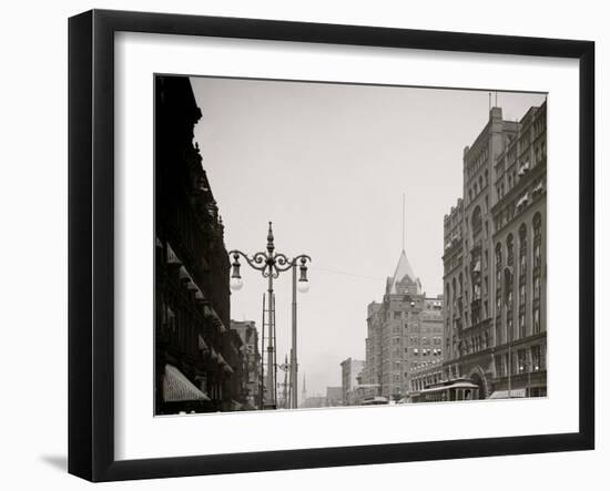 Superior Street I.E. Avenue, Cleveland, Ohio-null-Framed Photo