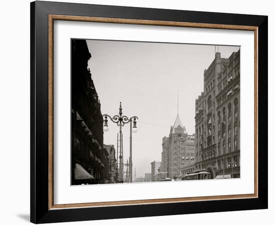 Superior Street I.E. Avenue, Cleveland, Ohio-null-Framed Photo