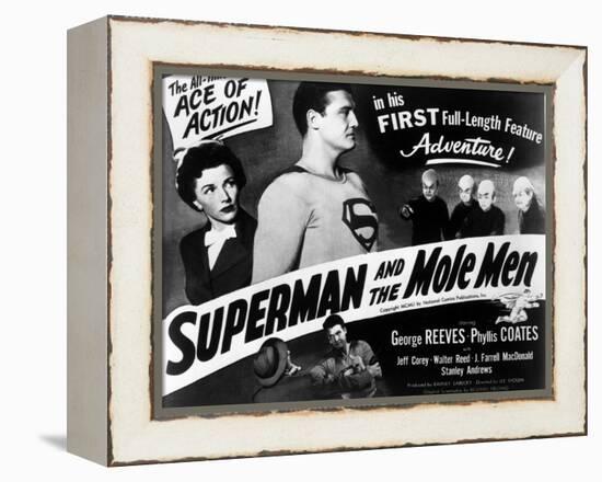 Superman And the Mole Men, Phyllis Coates, George Reeves, 1951-null-Framed Stretched Canvas