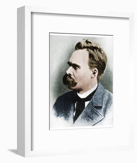 'Superman': Friedrich Nietzsche, German philosopher, 19th century (1956)-Unknown-Framed Photographic Print