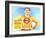 Superman in Scotland Yard, 1954-null-Framed Art Print