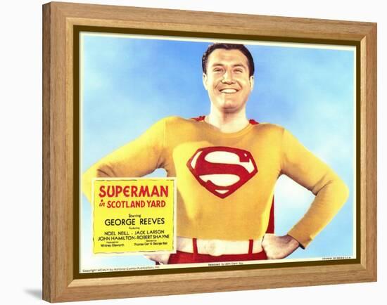 Superman in Scotland Yard, 1954-null-Framed Stretched Canvas