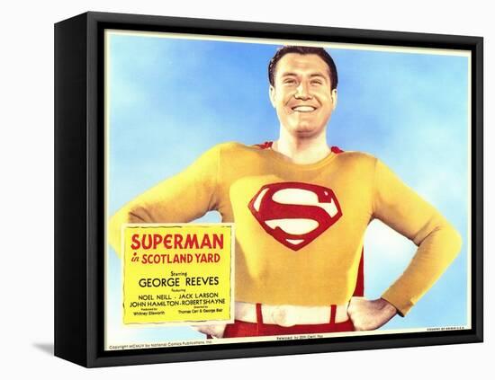 Superman in Scotland Yard, 1954-null-Framed Stretched Canvas