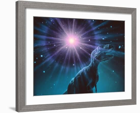 Supernova Dinosaur Extinction-Joe Tucciarone-Framed Photographic Print