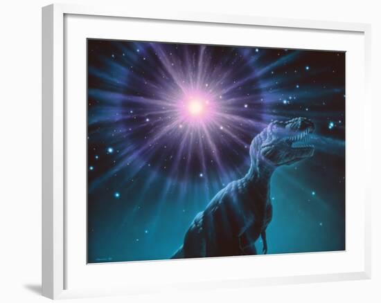 Supernova Dinosaur Extinction-Joe Tucciarone-Framed Photographic Print