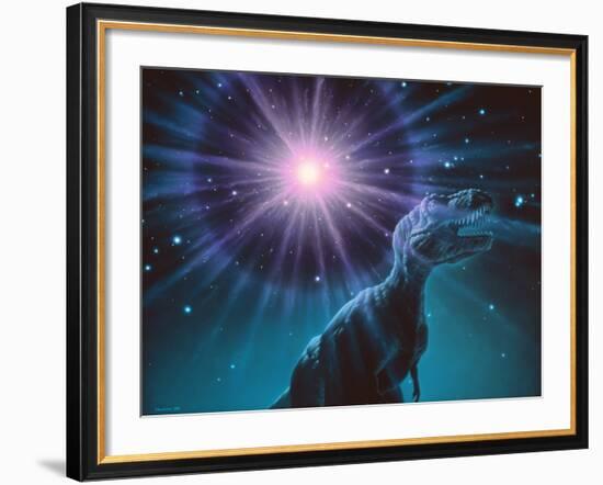 Supernova Dinosaur Extinction-Joe Tucciarone-Framed Photographic Print