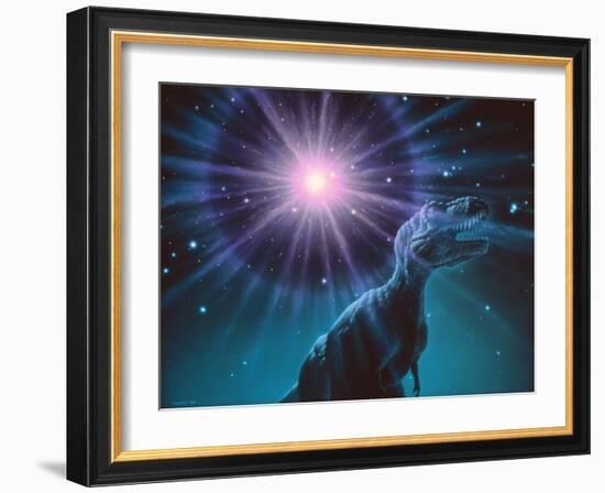 Supernova Dinosaur Extinction-Joe Tucciarone-Framed Photographic Print