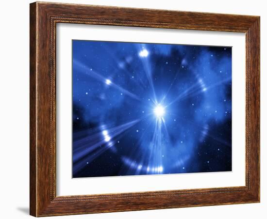 Supernova Explosion, Artwork-Mehau Kulyk-Framed Photographic Print