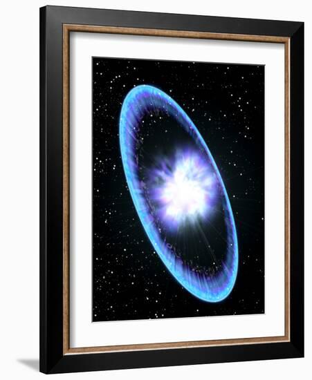 Supernova Explosion-Roger Harris-Framed Photographic Print