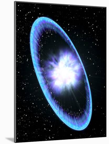 Supernova Explosion-Roger Harris-Mounted Photographic Print