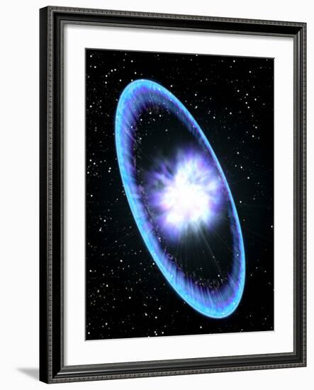 Supernova Explosion-Roger Harris-Framed Photographic Print