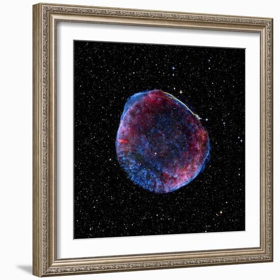 Supernova Remnant SN1006, Composite Image-null-Framed Premium Photographic Print