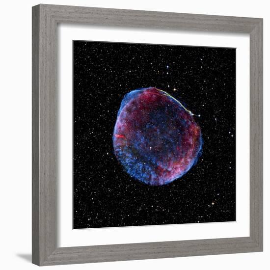 Supernova Remnant SN1006, Composite Image-null-Framed Premium Photographic Print