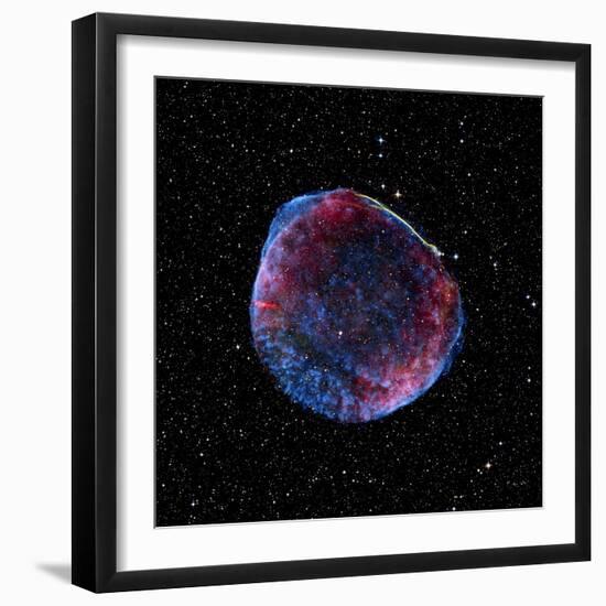 Supernova Remnant SN1006, Composite Image--Framed Premium Photographic Print