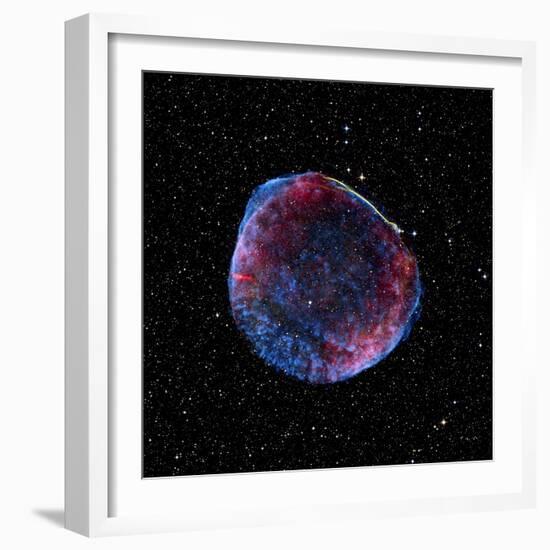 Supernova Remnant SN1006, Composite Image-null-Framed Premium Photographic Print