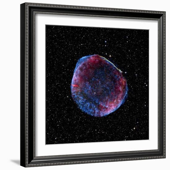 Supernova Remnant SN1006, Composite Image-null-Framed Premium Photographic Print