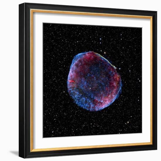 Supernova Remnant SN1006, Composite Image-null-Framed Premium Photographic Print