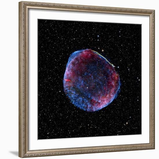 Supernova Remnant SN1006, Composite Image-null-Framed Photographic Print