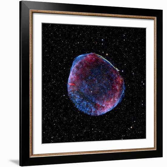 Supernova Remnant SN1006, Composite Image-null-Framed Photographic Print