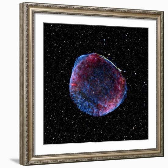 Supernova Remnant SN1006, Composite Image-null-Framed Photographic Print