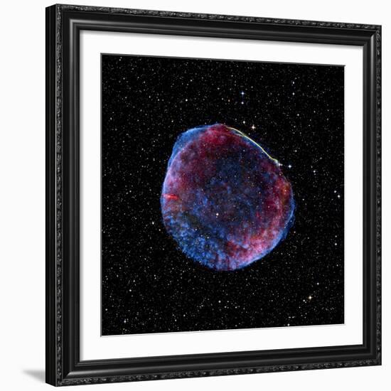 Supernova Remnant SN1006, Composite Image-null-Framed Photographic Print