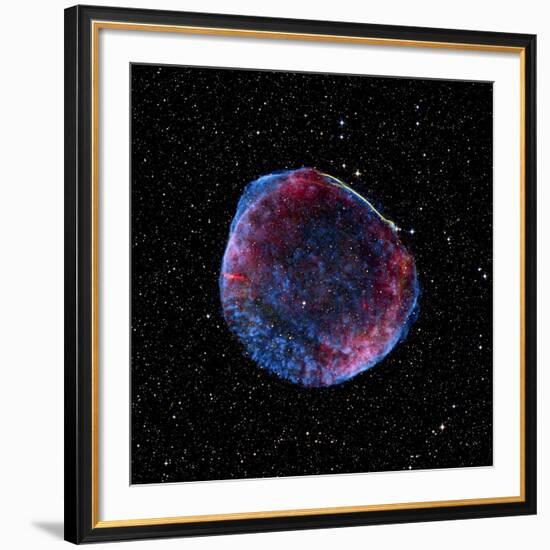 Supernova Remnant SN1006, Composite Image-null-Framed Photographic Print