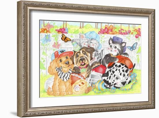 Superstars-Karen Middleton-Framed Giclee Print