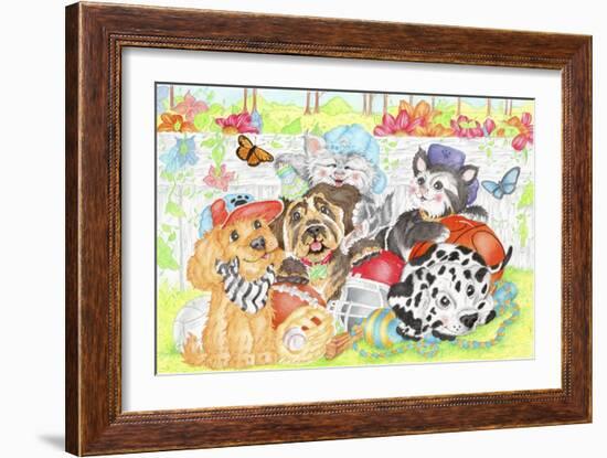 Superstars-Karen Middleton-Framed Giclee Print